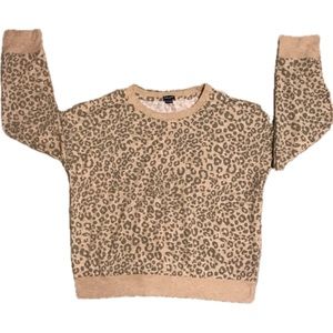 3/$30 SPLENDID Leopard Print Sweatshirt